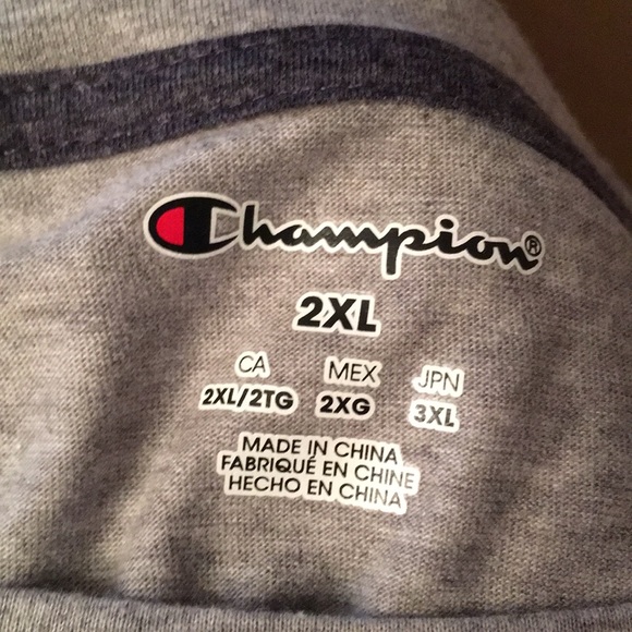 Champion Notre Dame Long Sleeve Tee NWT - Picture 7 of 9